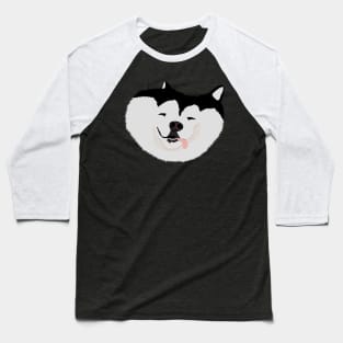 Super fluffy funny looking dog Baseball T-Shirt